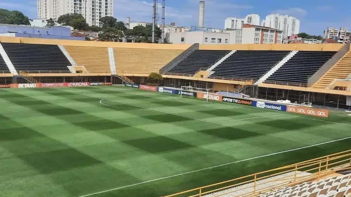 Estádio Primeiro de Maio, casa do São Bernardo, recebe o jogo