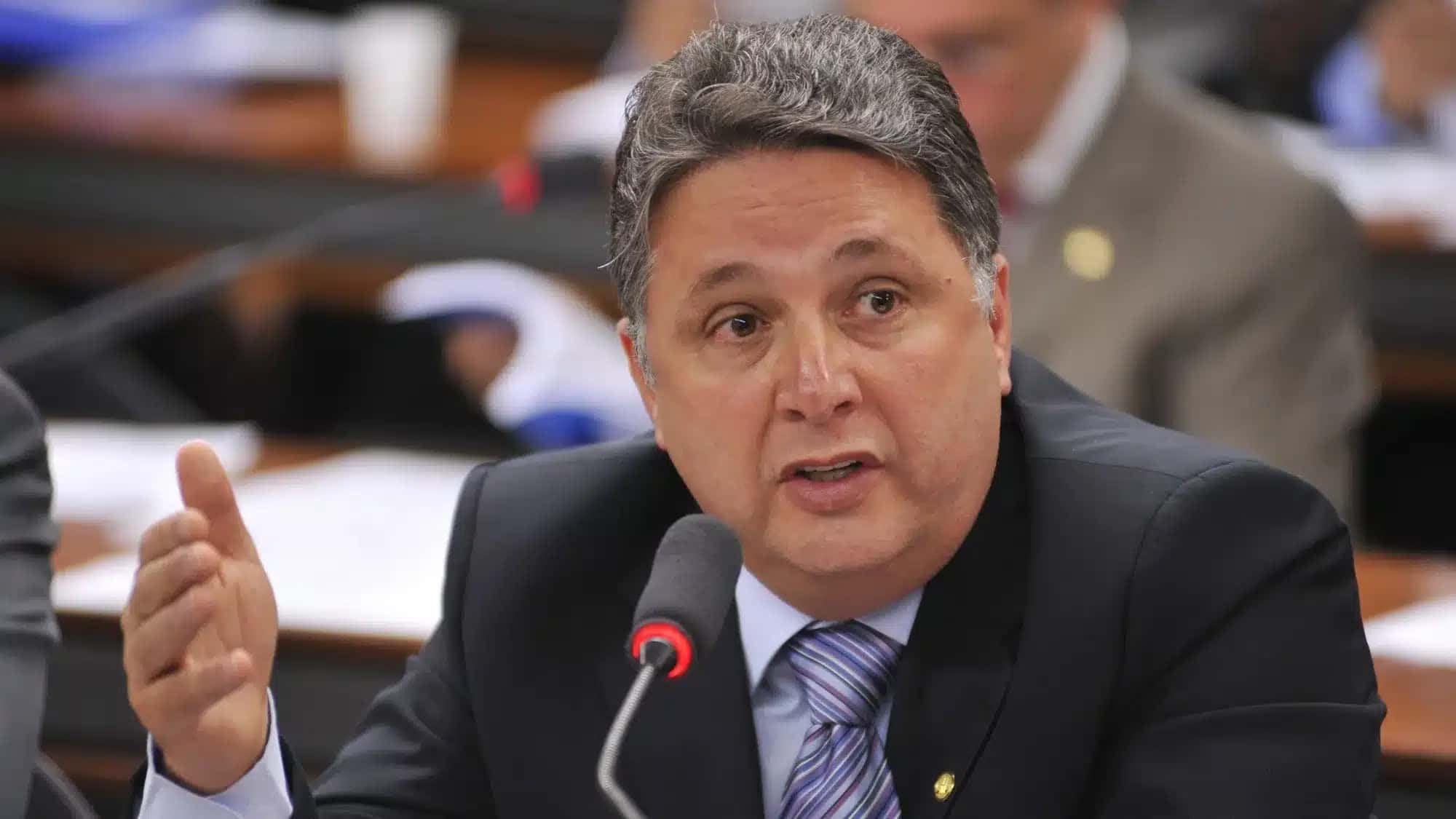 Anthony Garotinho é candidato ao governo do Rio de Janeiro pelo Partido Republicanos.