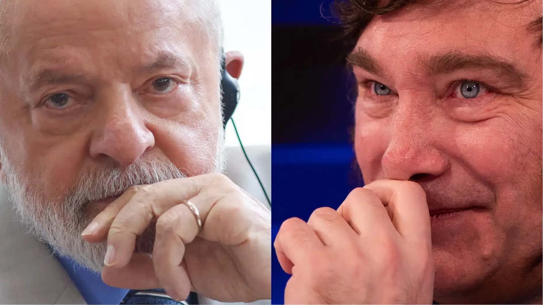 Lula e Javier Milei