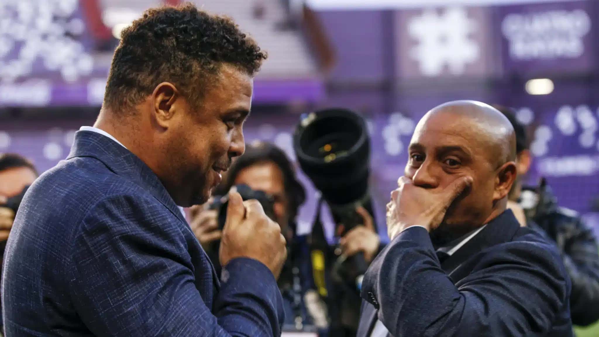 Ronaldo e Roberto Carlos