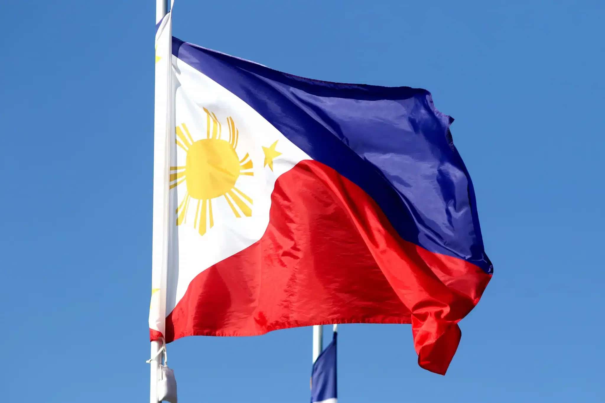 Bandeira das Filipinas.