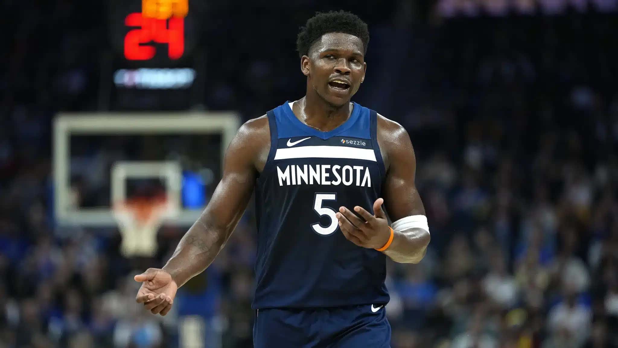 Anthony Edwards, astro do Minnesota Timberwolves