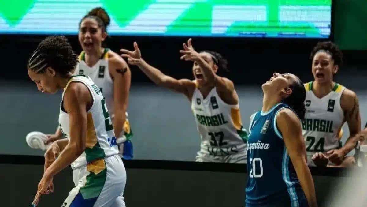 Brasil e Argentina no Basquete Feminino