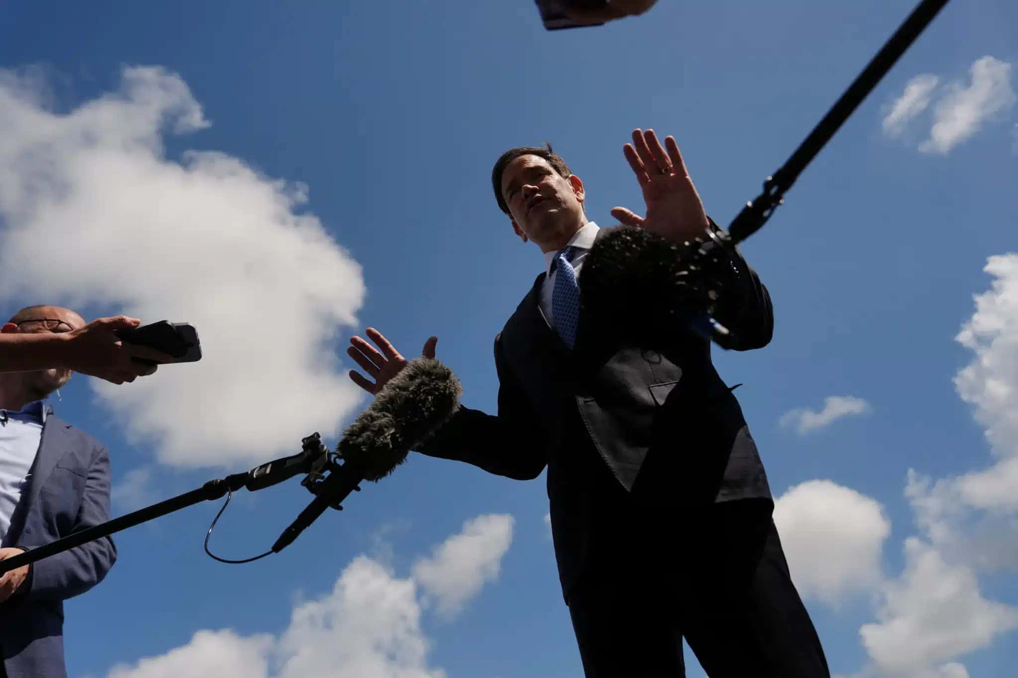 O secretário de Estado dos EUA, Marco Rubio