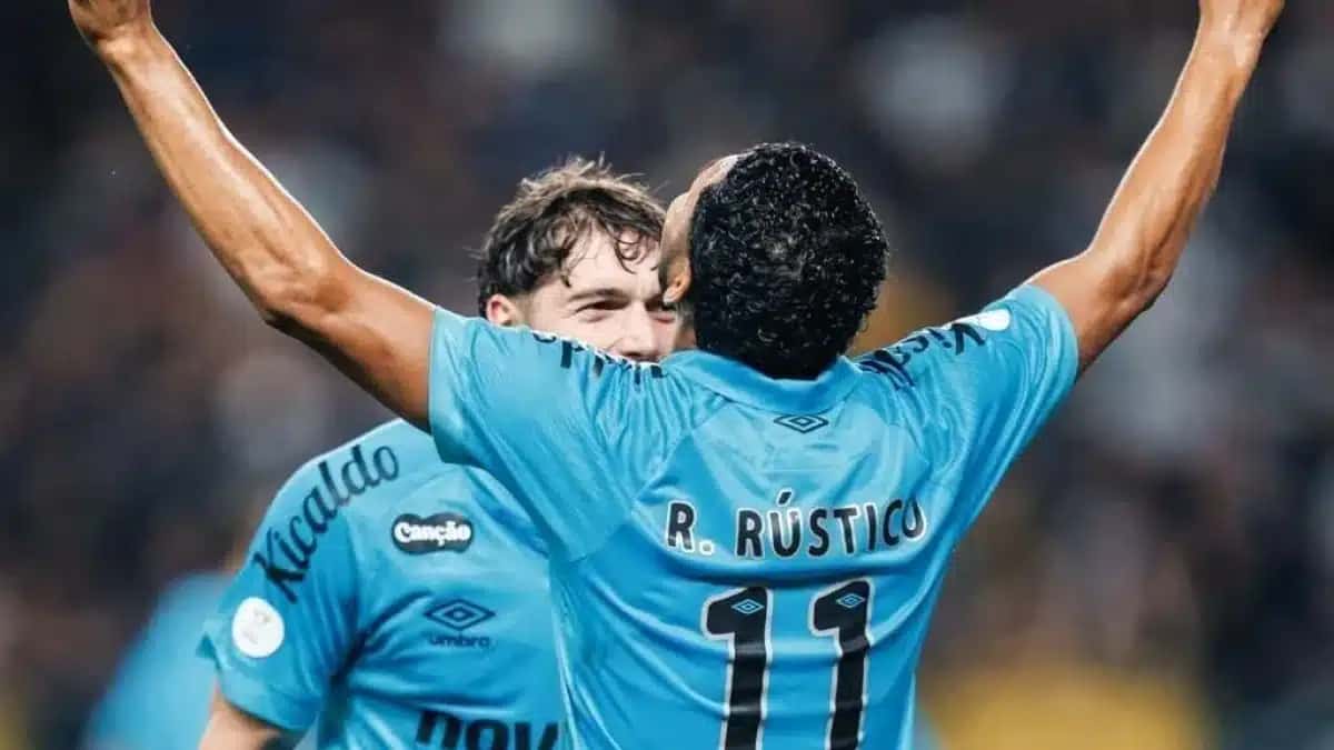 Rony marcou o gol da classificação do Santos sobre o Remo