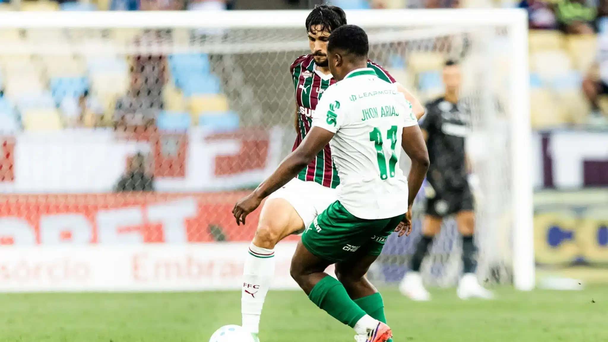 Jhon Arias em Fluminense x Palmeiras