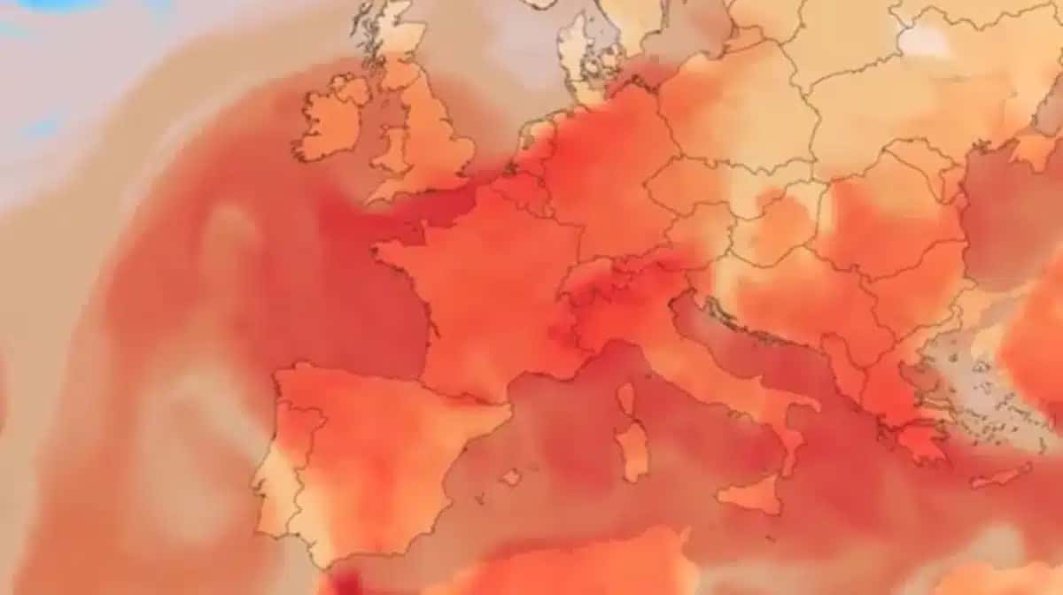 Bloqueio ômega tem provocado intensas ondas de calor na Europa