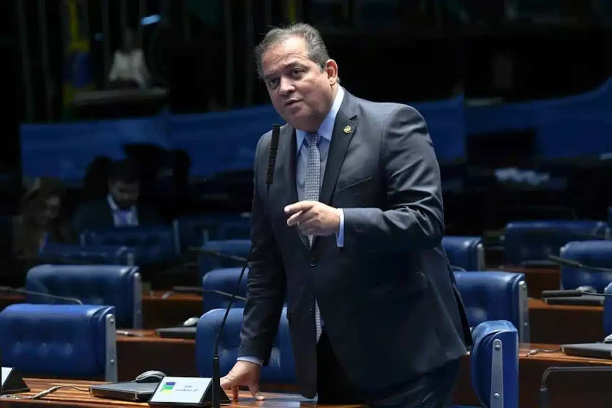 O senador Eduardo Gomes (MDB-TO). Foto: Marcos Oliveira/Agência Senado
