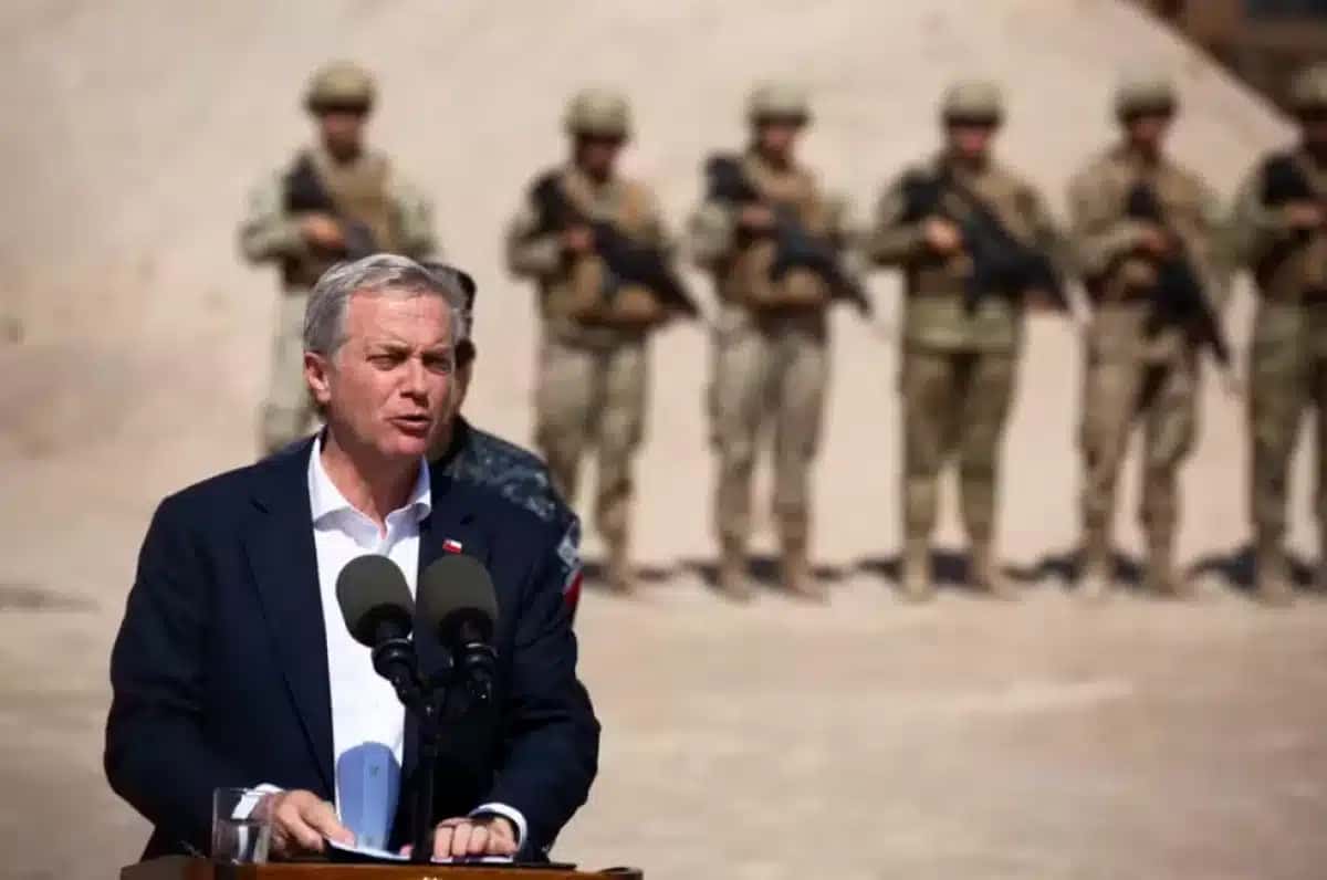 O presidente do Chile, José Antonio Kast.
