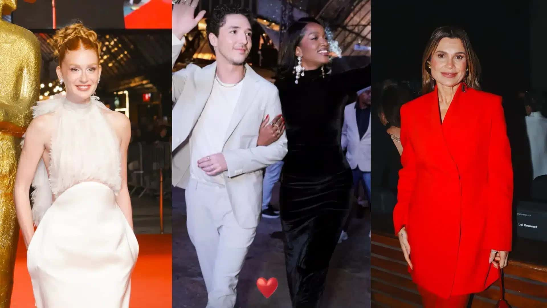 Famosos no tapete vermelho do Festival de Cinema de Gramado