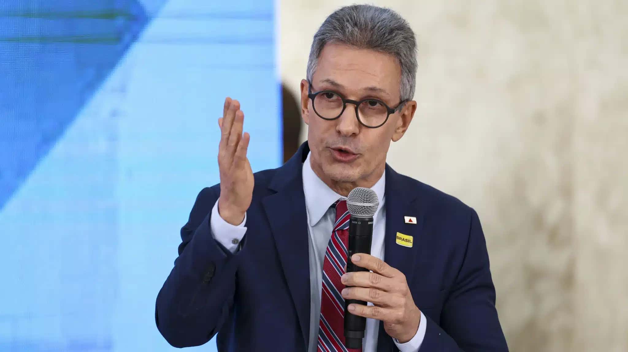 O ex-governador de Minas Gerais e candidato à Presidência da República pelo Novo, Romeu Zema