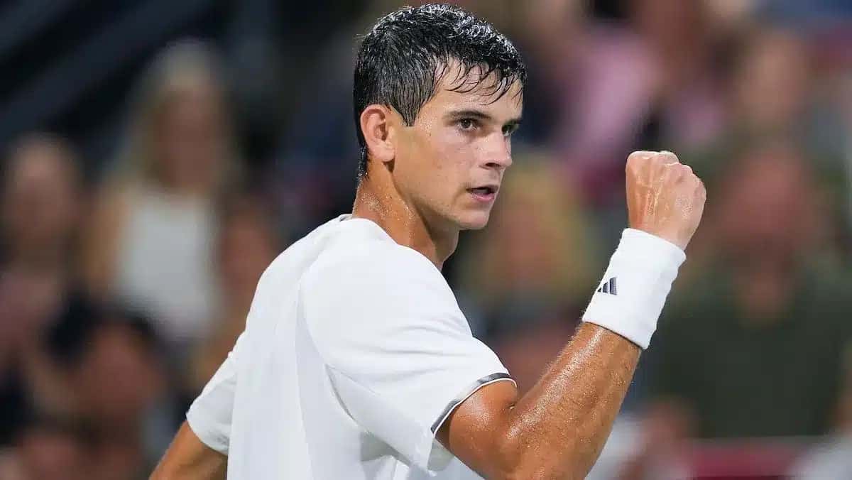 Rafael Jódar, tenista espanhol de 19 anos, está nas quartas de final do Masters 1000 de Montreal