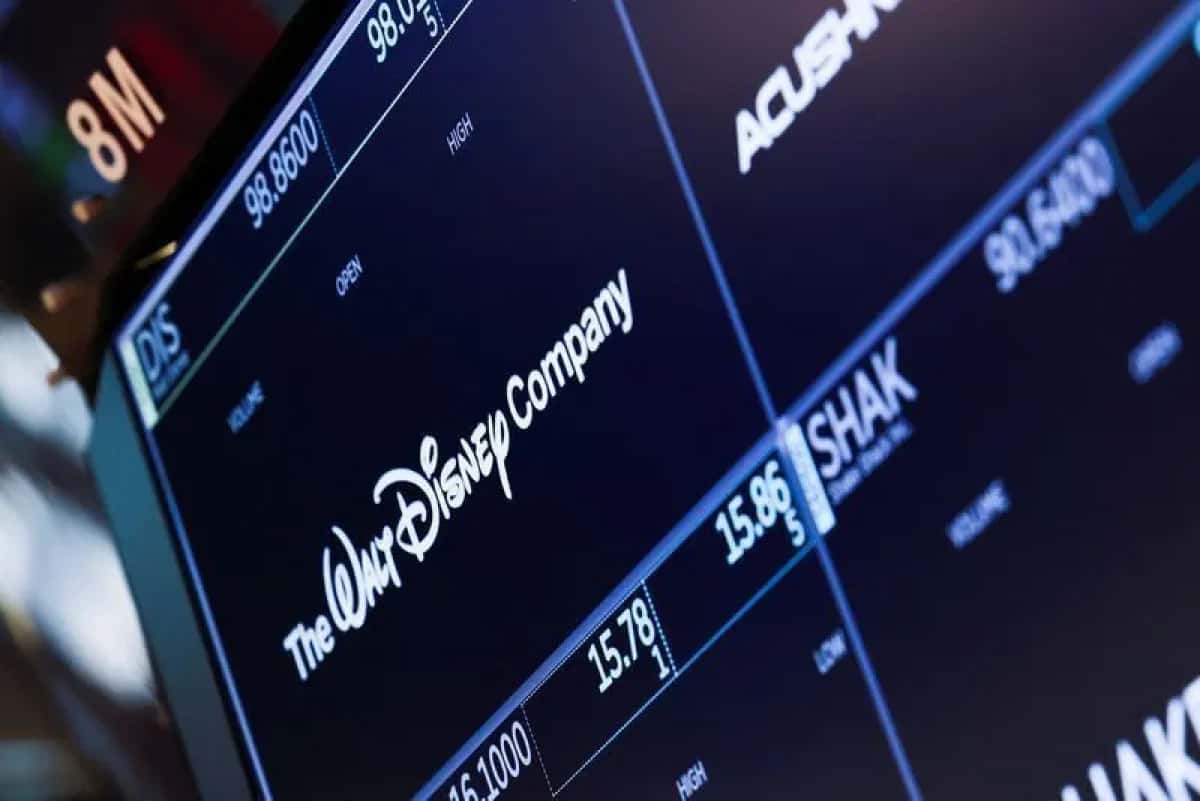 Logo da Walt Disney Company na Nyse