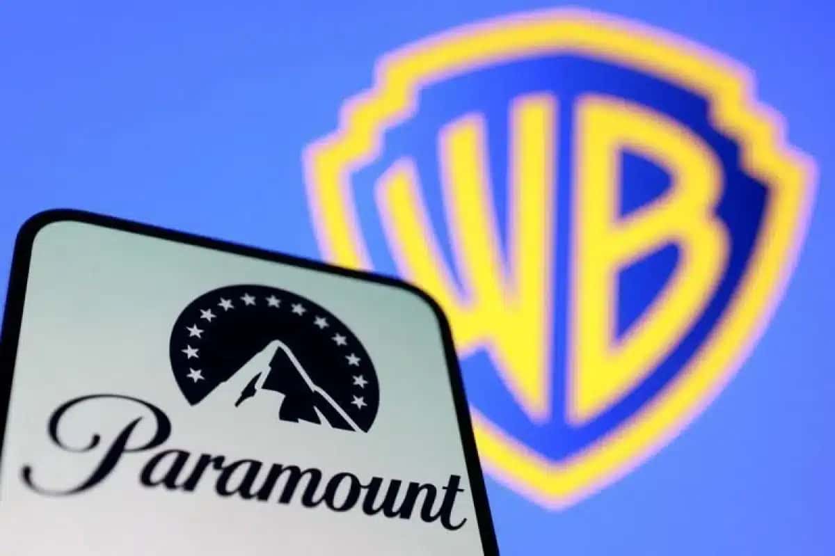 Logos da Paramount e da Warner Bros