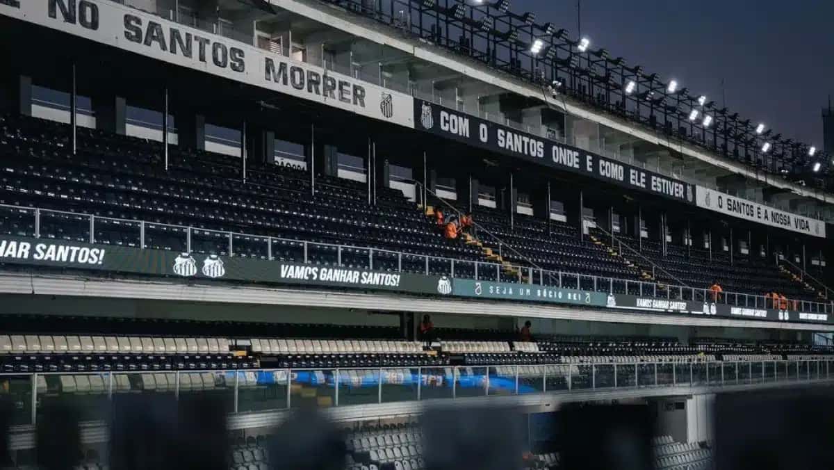 Vila Belmiro, estádio do Santos