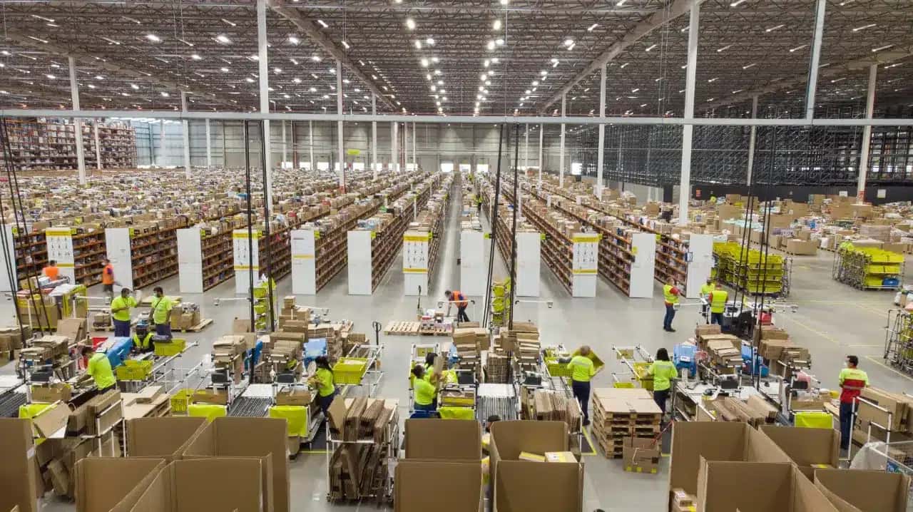 Centro de distribuição do Mercado Livre em Cajamar