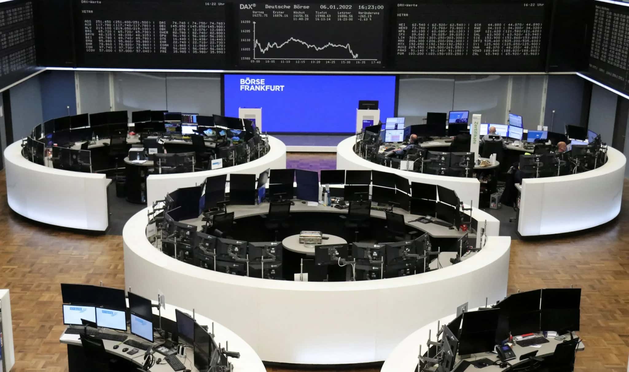 Bolsas da Europa fecham em queda pressionadas por payroll dos EUA