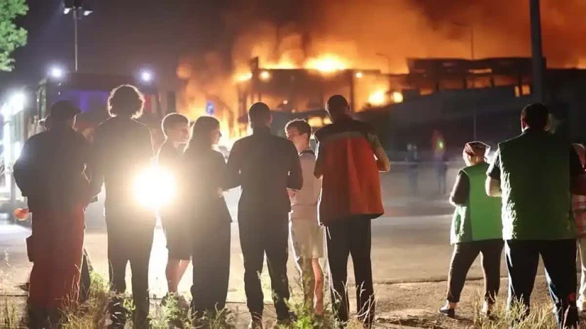Ataque russo provoca múltiplos incêndios em Kyiv e região nesta quarta-feira (5)