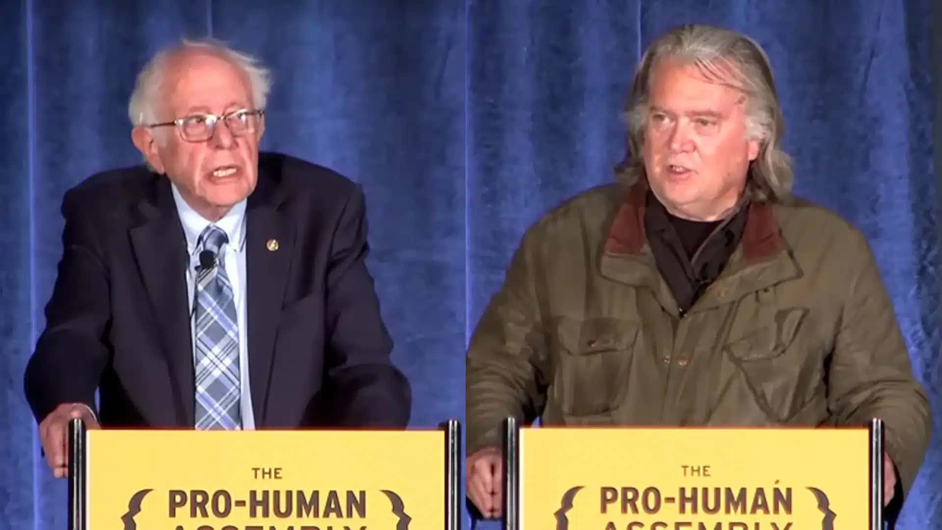 Bernie Sanders e Steve Bannon defendem limites para IA