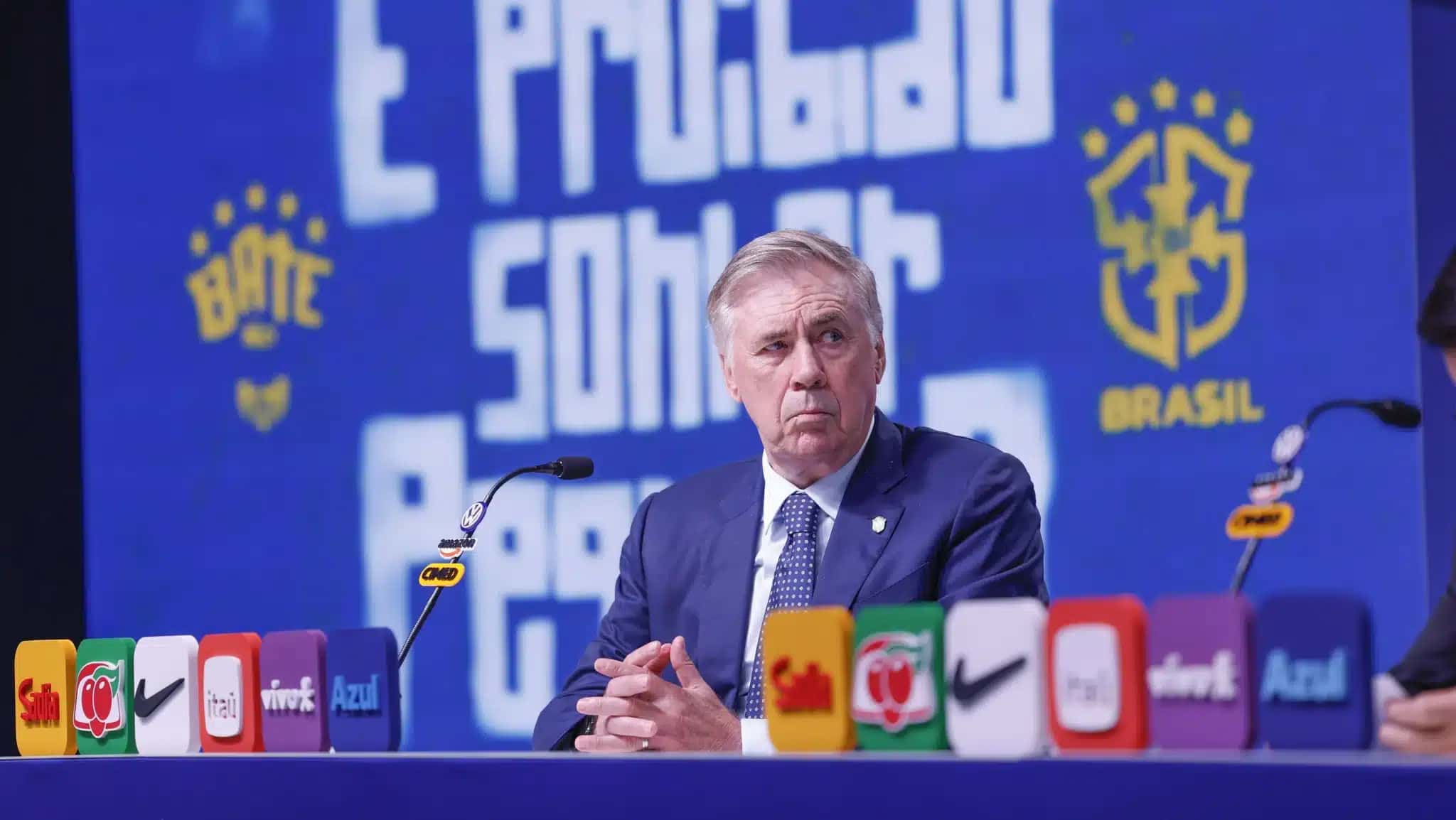 Ancelotti fez a sua primeira convocação da Seleção Brasileira pós-Copa