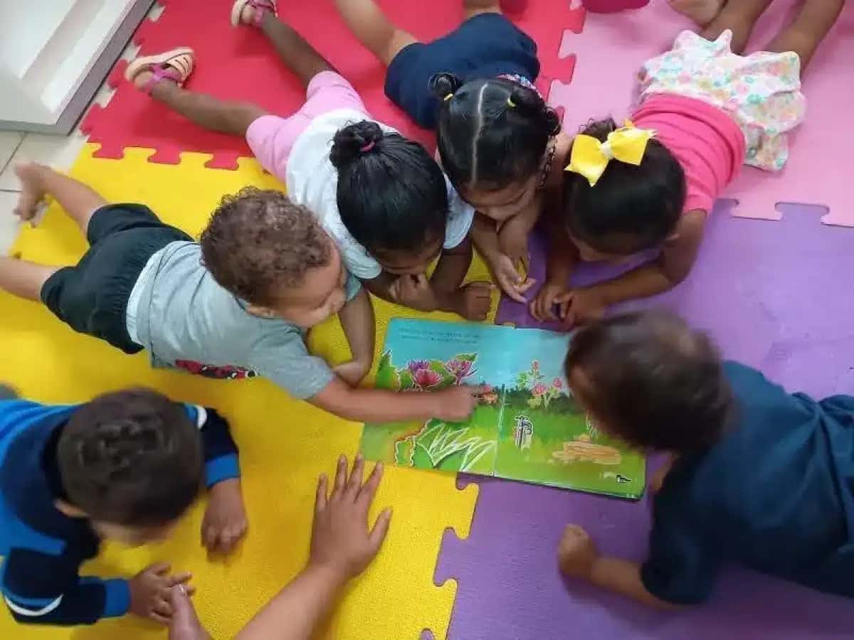 Centro de Educação Infantil Rosa Mutran Maluf, que fica em Cuiabá, no Mato Grosso