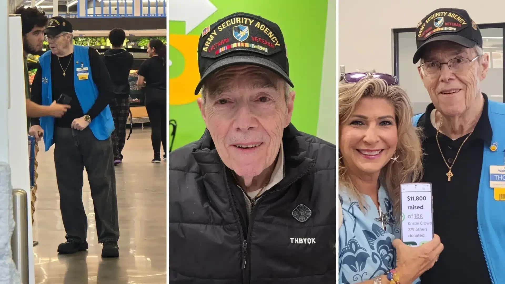 A necessidade de permanecer no mercado de trabalho em idade avançada ocorreu após a esposa de Thomas sofrer quatro ataques cardíacos, situação que consumiu todas as economias acumuladas pelo casal