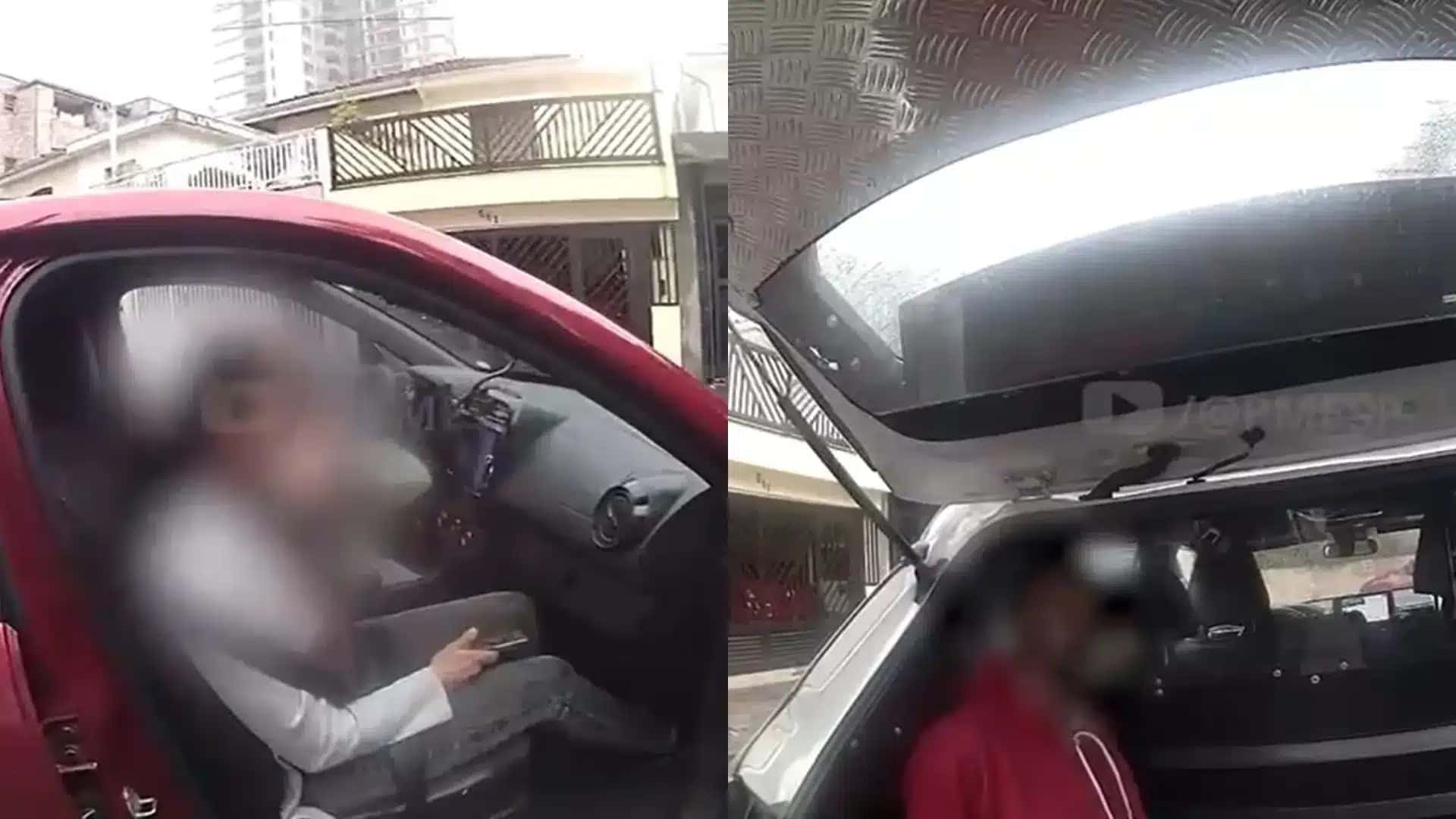 Um vídeo feito por câmeras corporais registou o momento em que equipes da Polícia Militar localizaram, no último domingo (15), uma mulher mantida em cárcere pelo companheiro, na Zona Norte de São Paulo