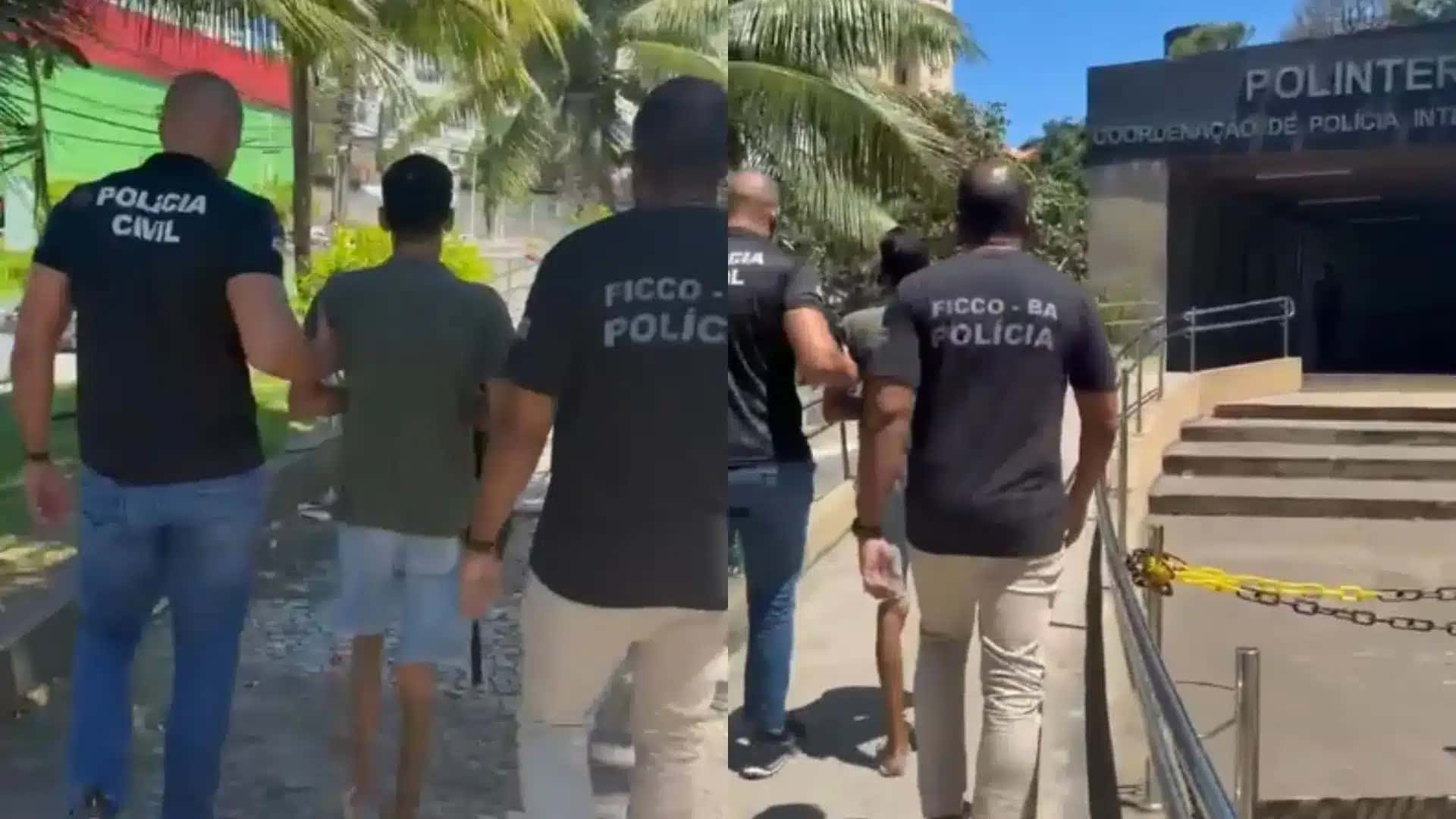 Homem apontado pela polícia como integrante do Comando Vermelho
