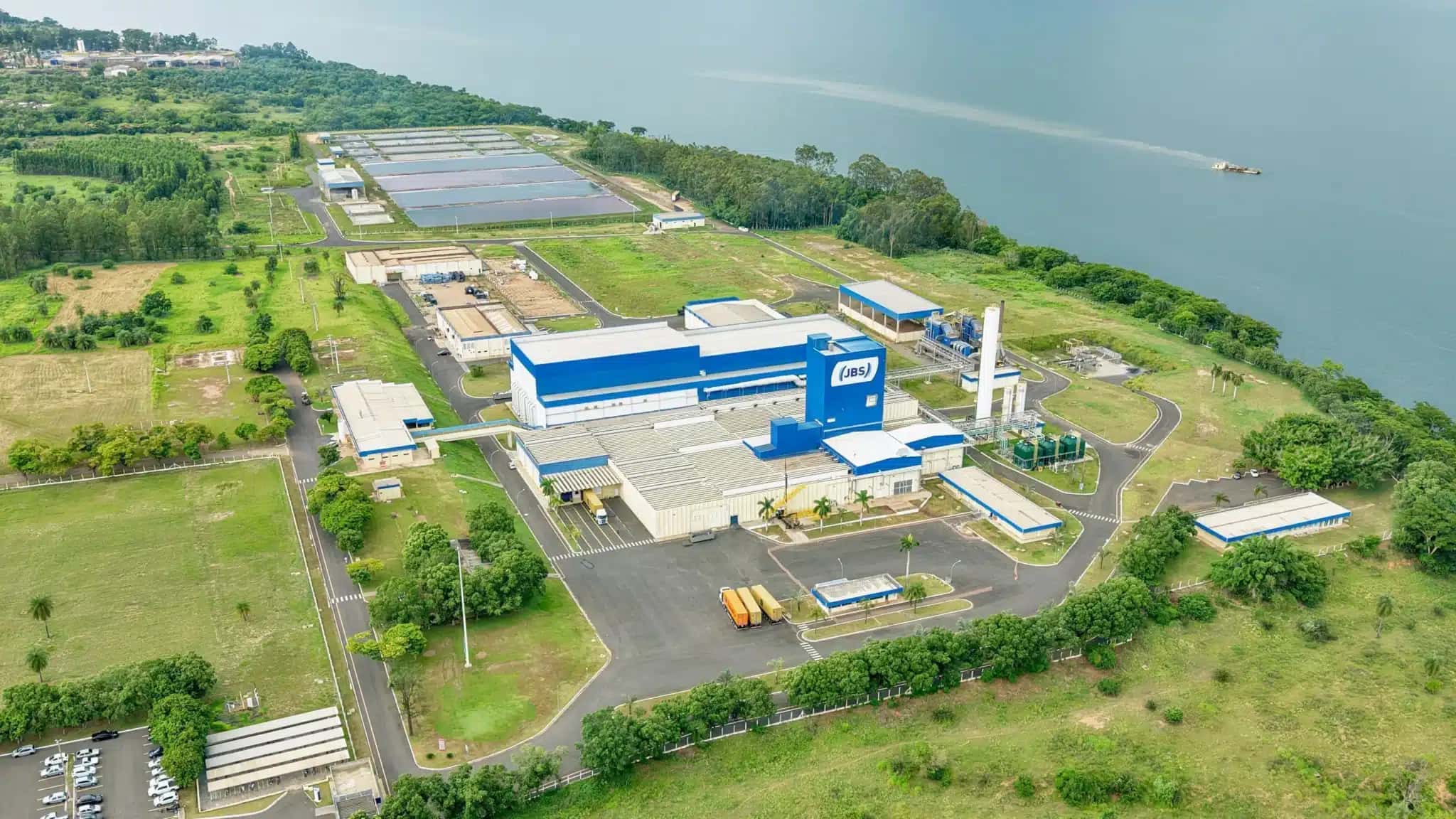 Fábrica da JBS, da divisão Genu-in, que produz produtos à base de proteína