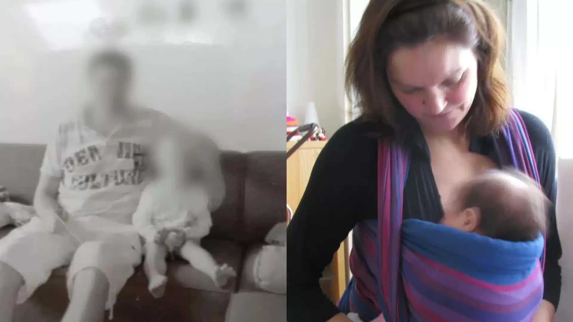 Simon com uma das crianças concebidas a partir de seu esperma, e Babs, uma das mães envolvidas