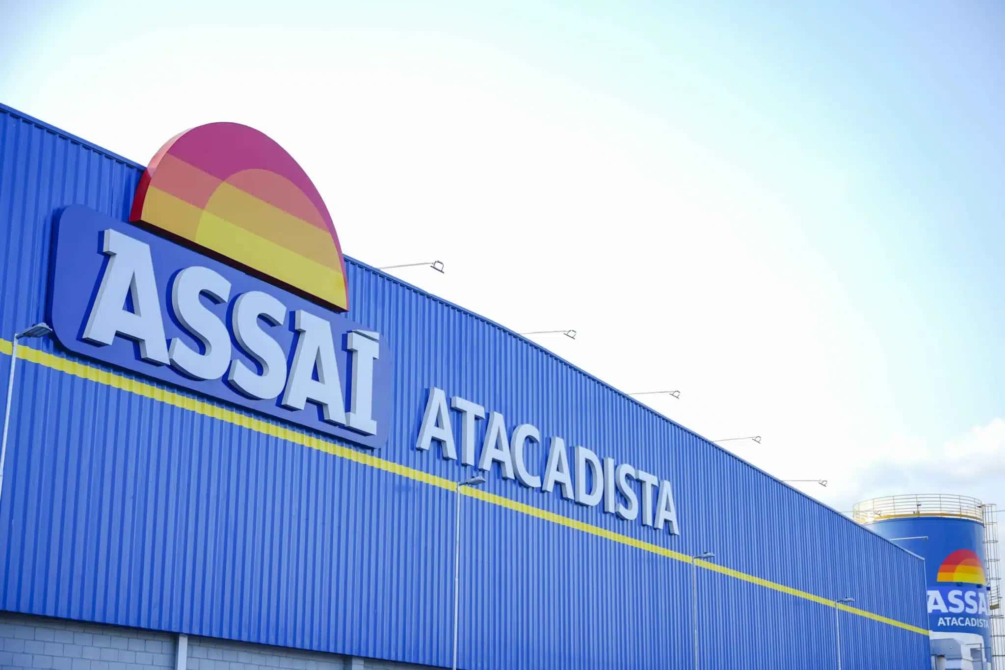 Logo do Assaí Atacadista em loja da rede