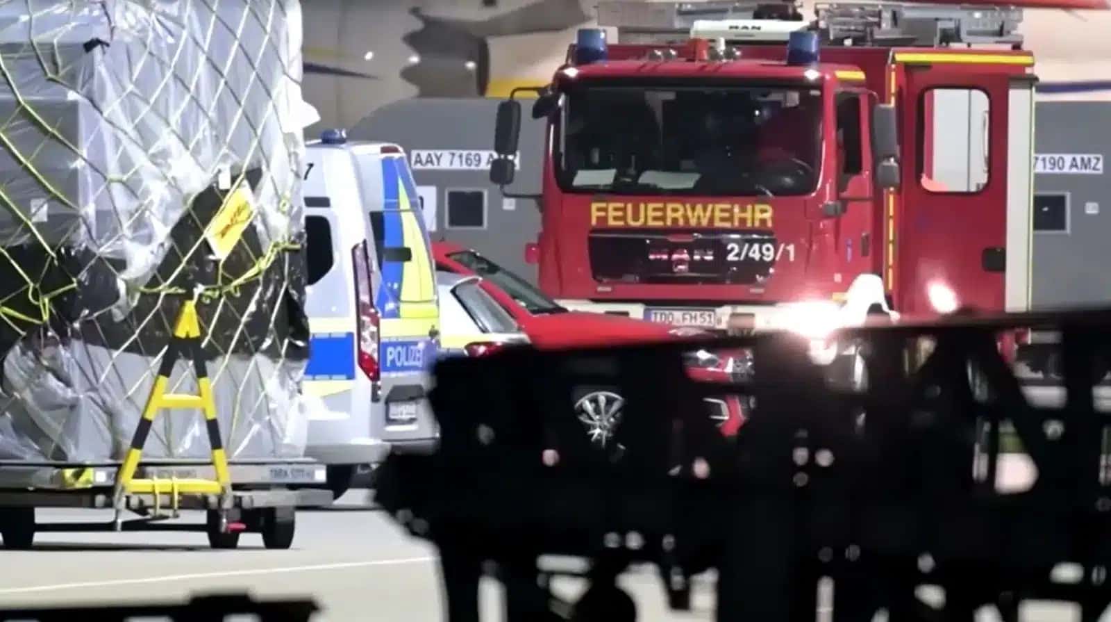 Aeroporto de Leipzig/Halle na Alemanha