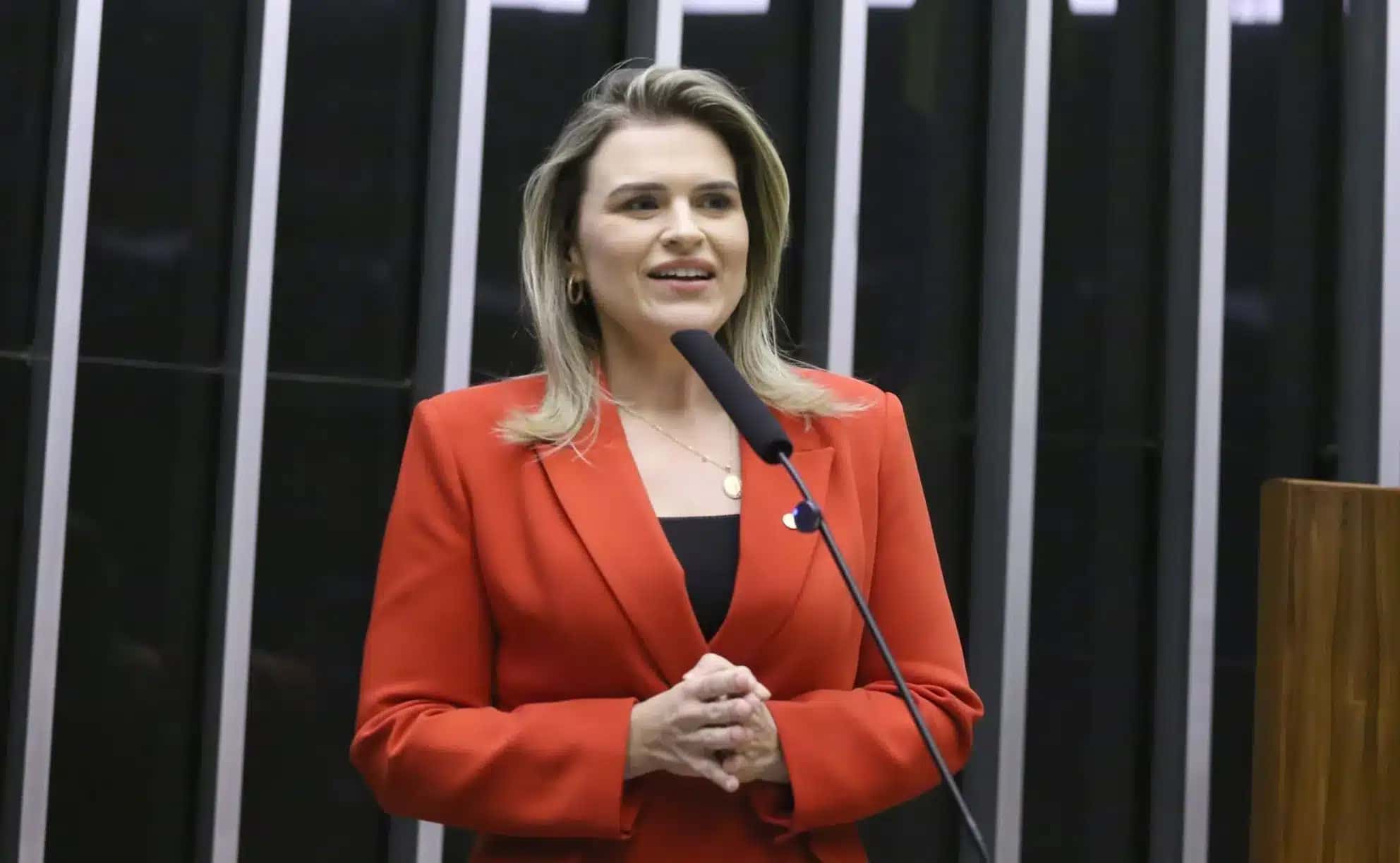 A candidata ao Senado por Pernambuco Marília Arraes (PDT)