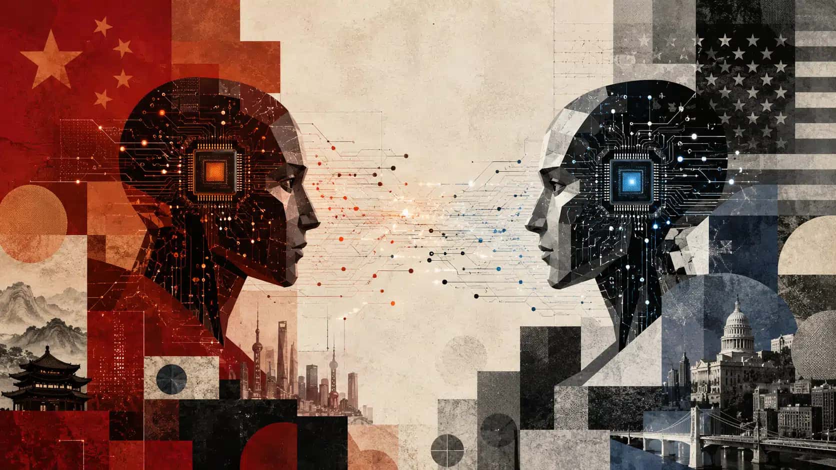 Enquanto líderes de IA pedem desaceleração no desenvolvimento da tecnologia, alguns temem que a China possa seguir avançando — e ultrapassar os EUA