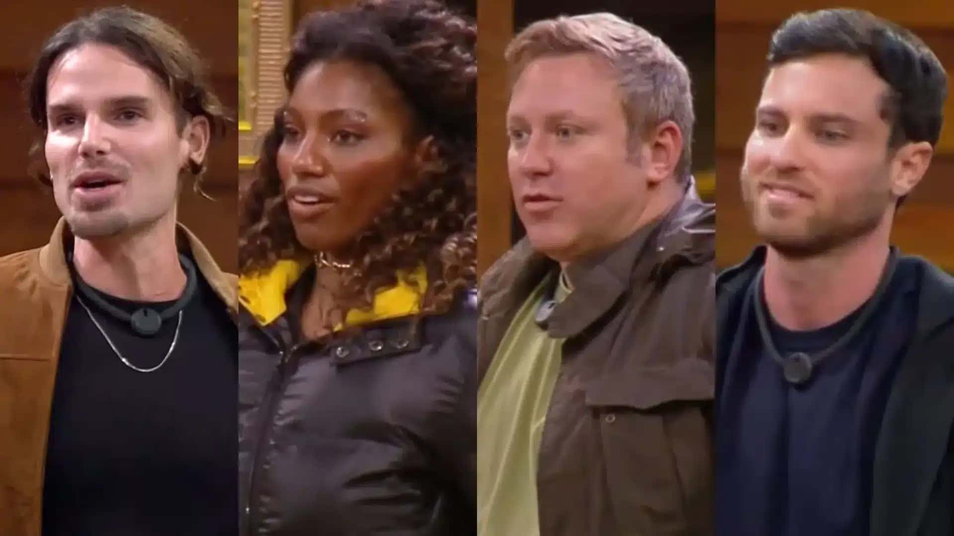 Jonatas Faro (“Malhação”), Tina Calamba (“BBB”), Sergio Hondjakoff (“Malhação”) e Lucas Bissoli (“BBB”)