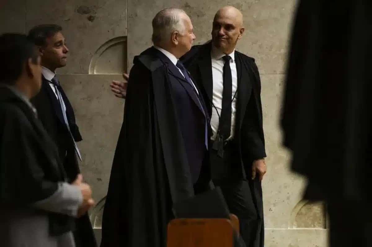 Ministros do STF Edson Fachin e Alexandre de Moraes