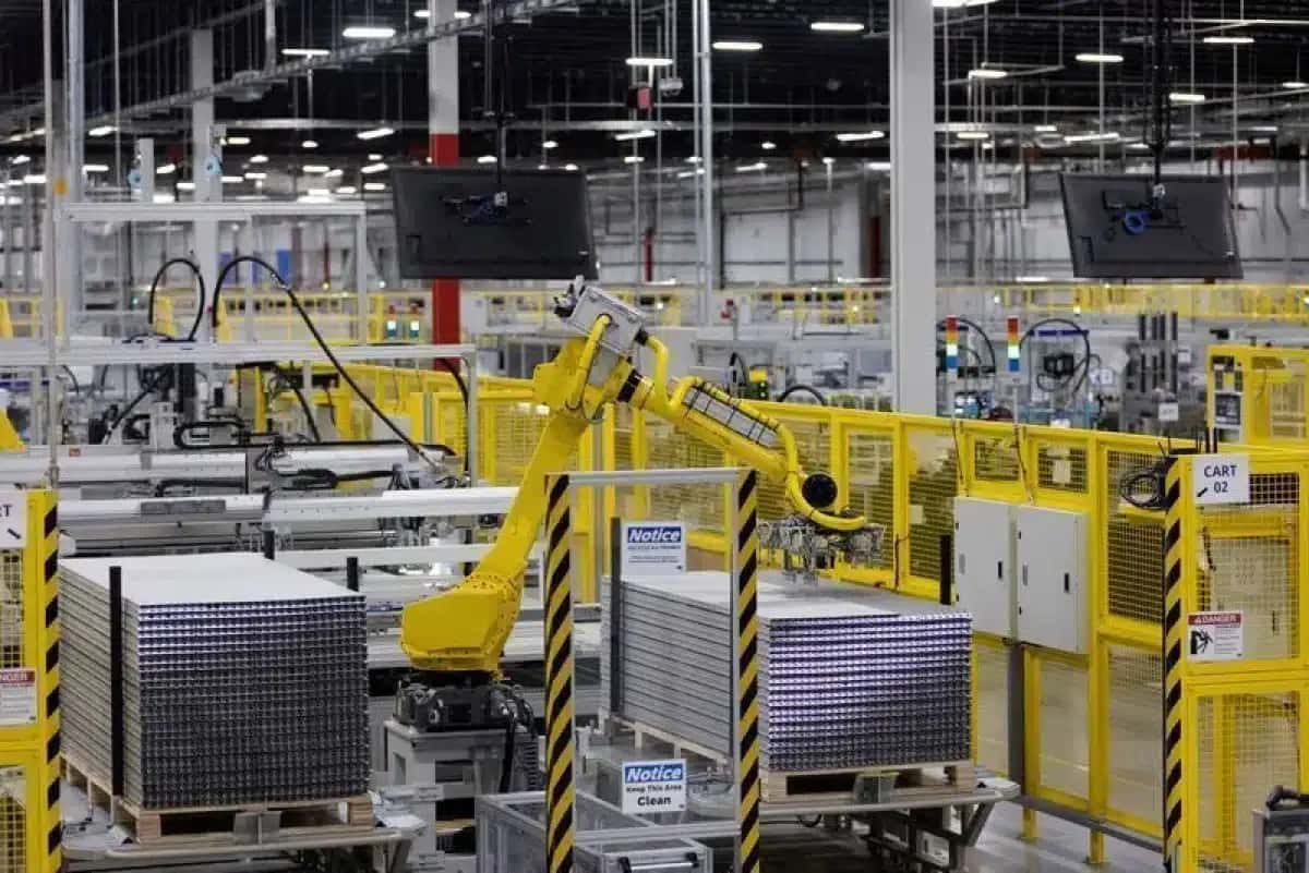 Fábrica da Qcells North America em Cartersville, EUA