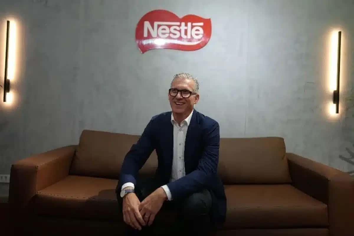 Entrevista da Reuters com o CEO da Nestlé, Philipp Navratil, na fábrica da empresa em Cacapava