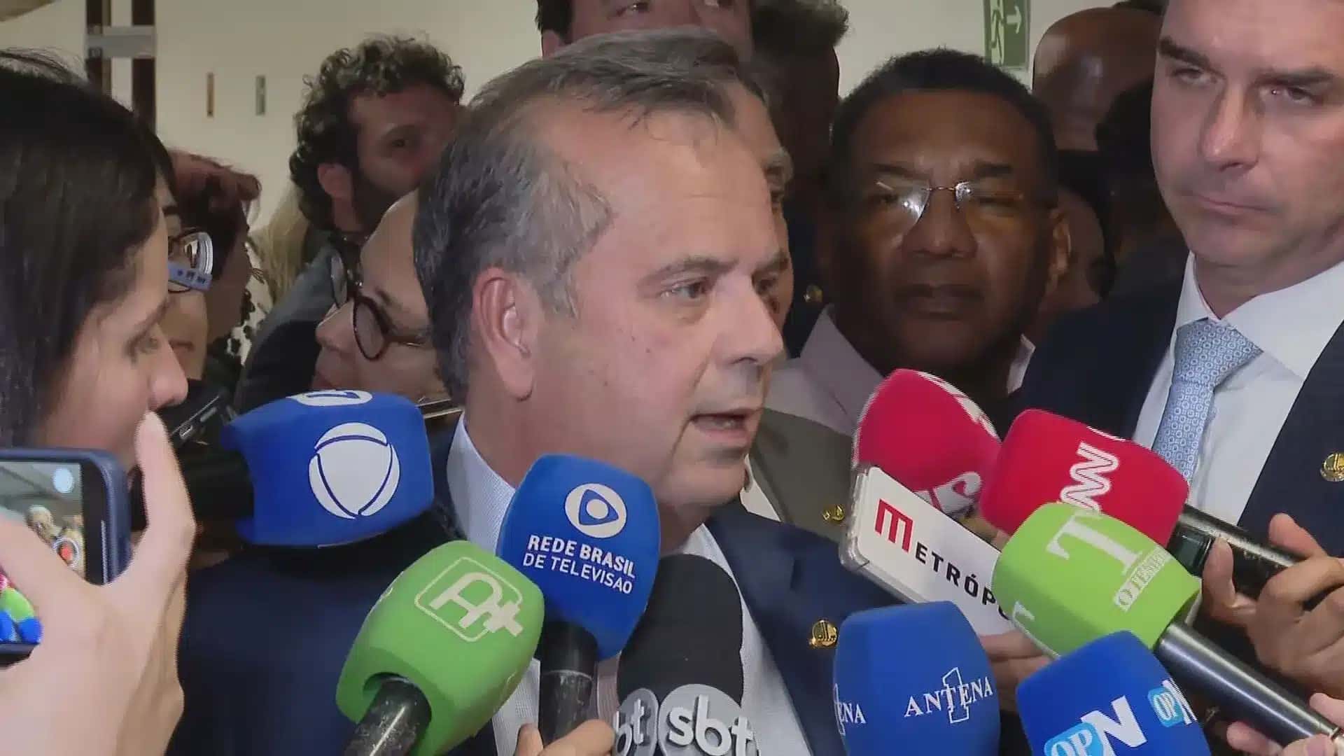 O senador Rogério Marinho (PL-RN), líder da oposição no Senado.
