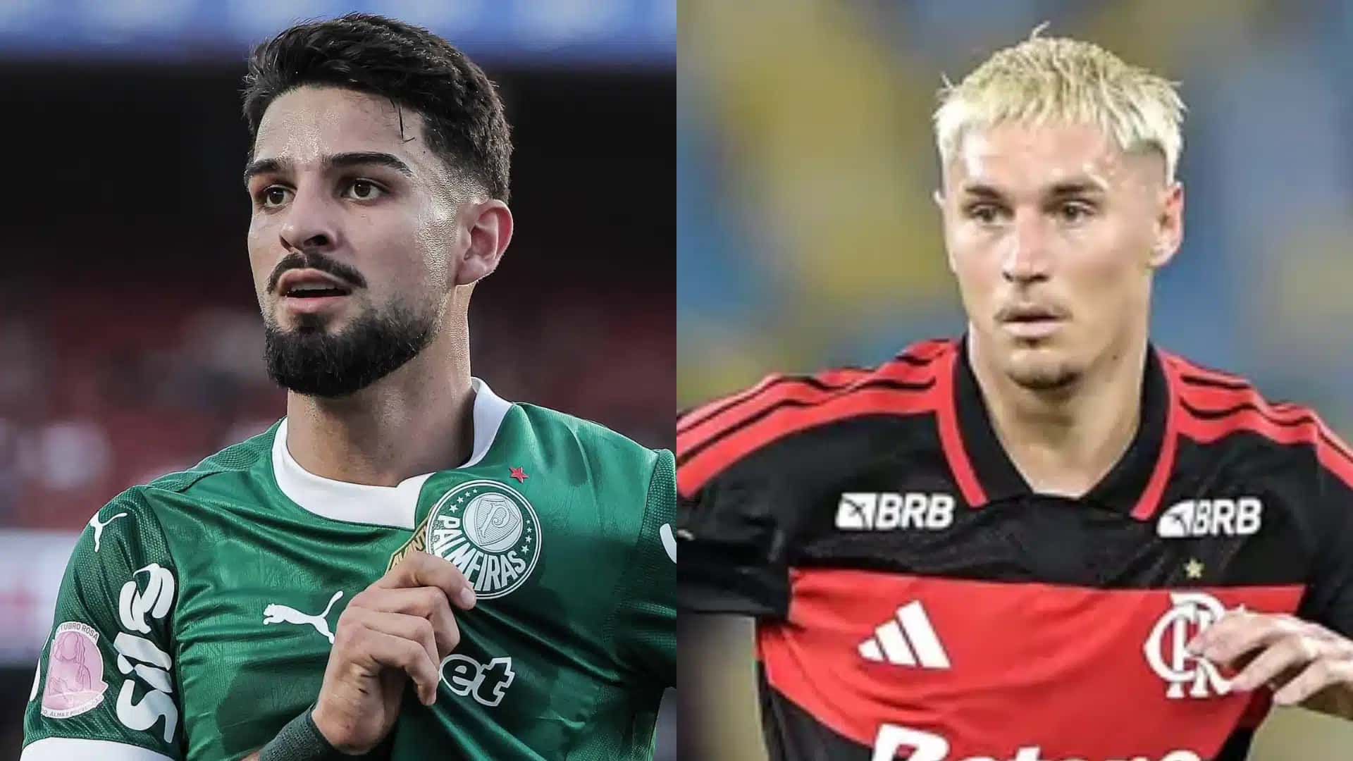 Palmeiras e Flamengo