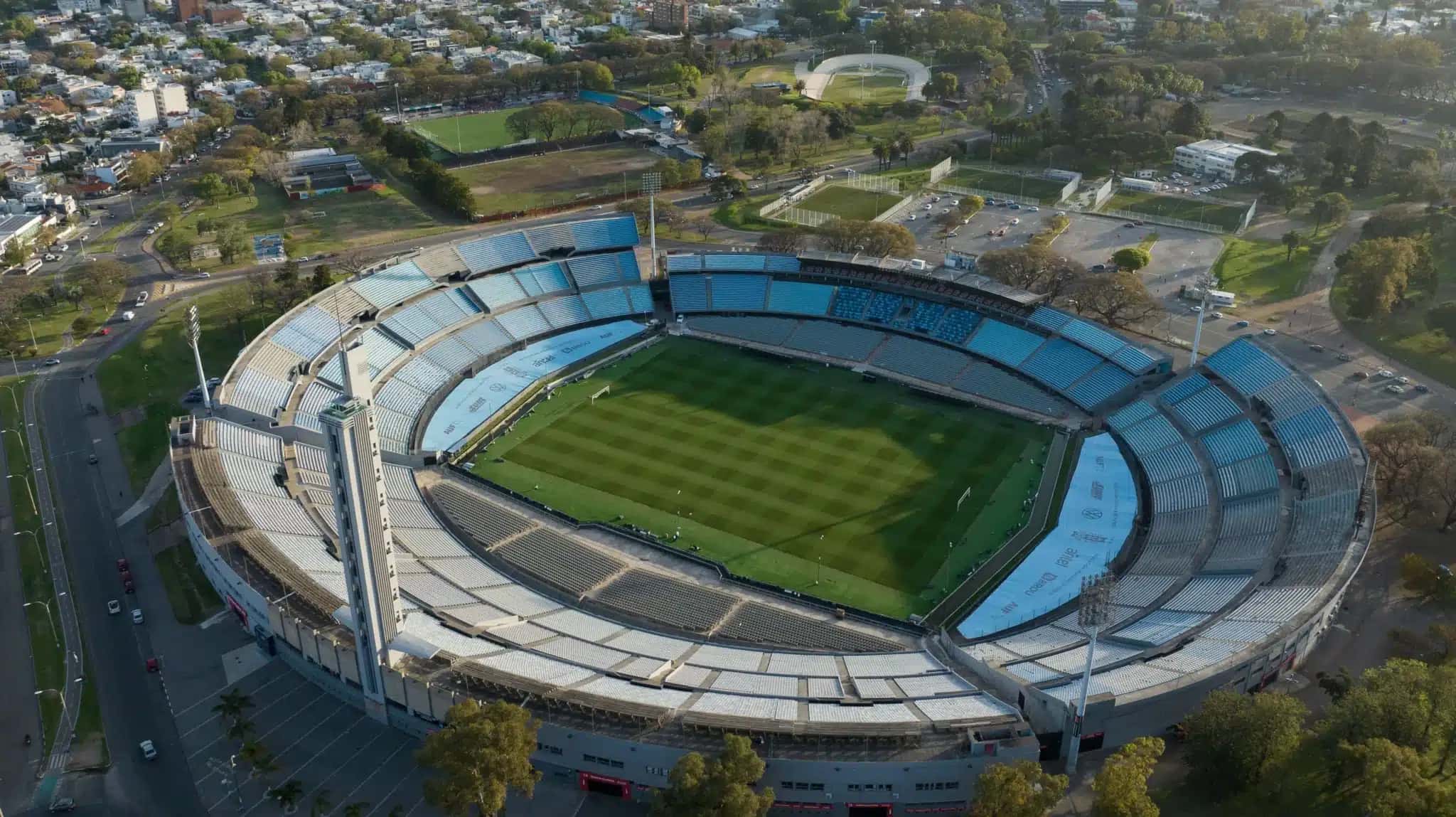 Estádio Centenario, no Uruguai, recebe a final da Libertadores.