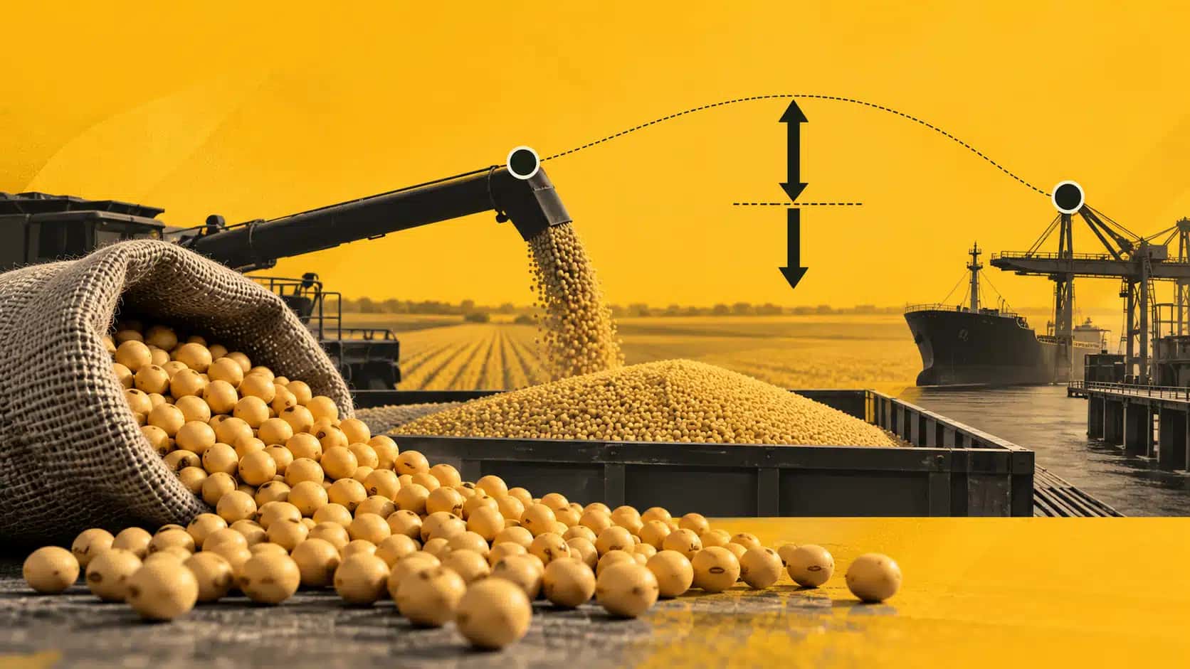 Safra de soja pode ter perdas em função do El Niño.