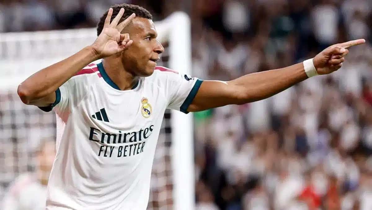 Mbappé em ação no Real Madrid | Foto: Reprodução/CNN Brasil