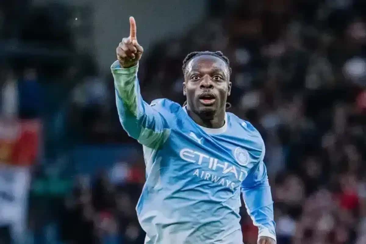 O atacante belga Doku foi o cara da vitória do Manchester City sobre o Liverpool
