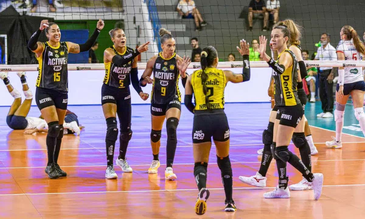 Praia Clube x Barueri – Superliga Feminina de Vôlei 26/27 – Foto: Bruno Cunha/Praia Clube | Foto: Reprodução/Olimpíada Todo Dia