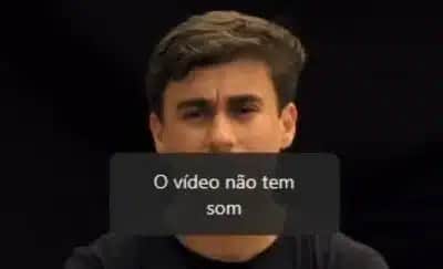 Nikolas Ferreira diz que vídeo ficou sem som após pedido de Rubel à Sony Music Brasil