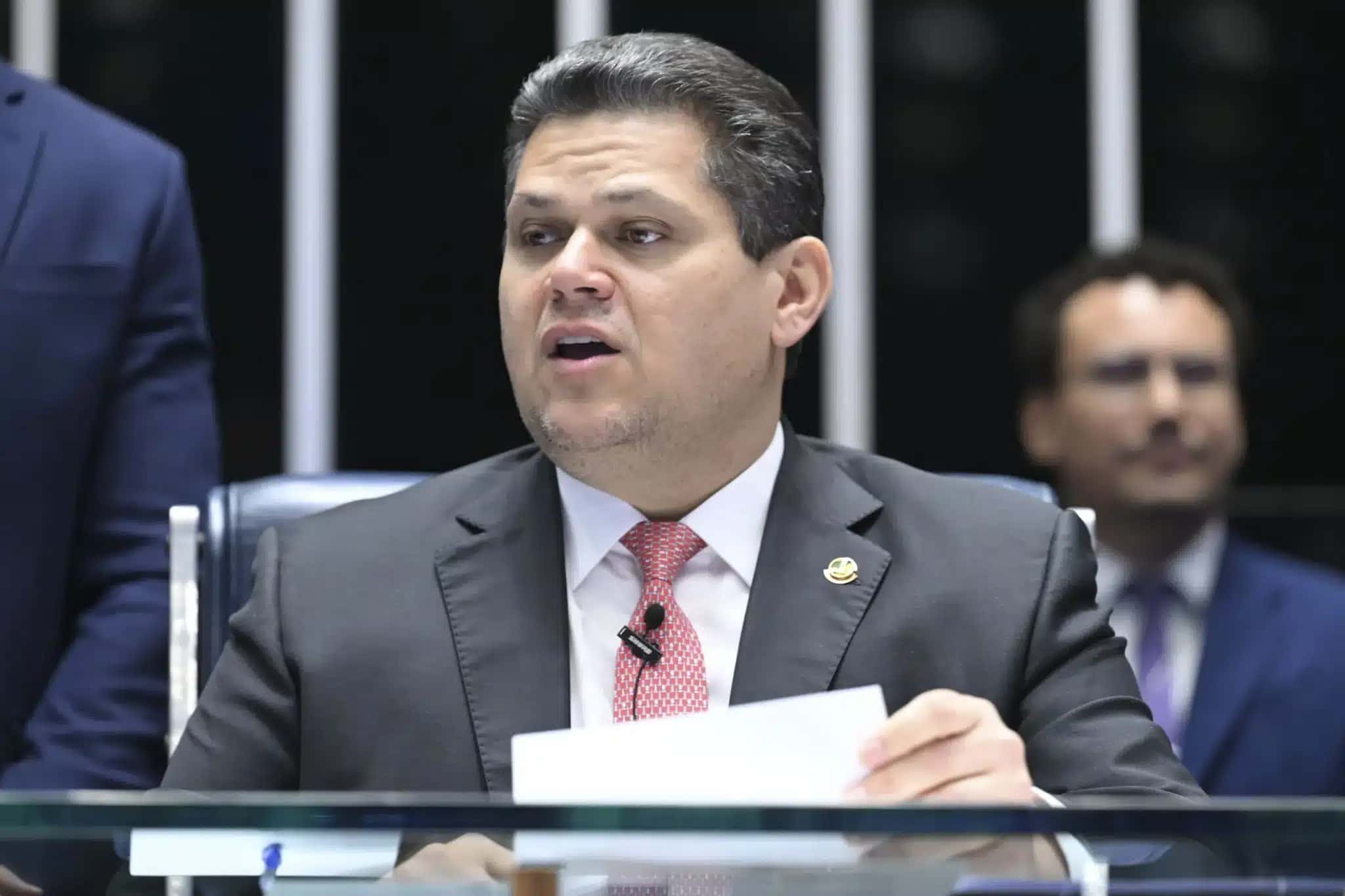 Presidente do Senado, Davi Alcolumbre (União-AP)