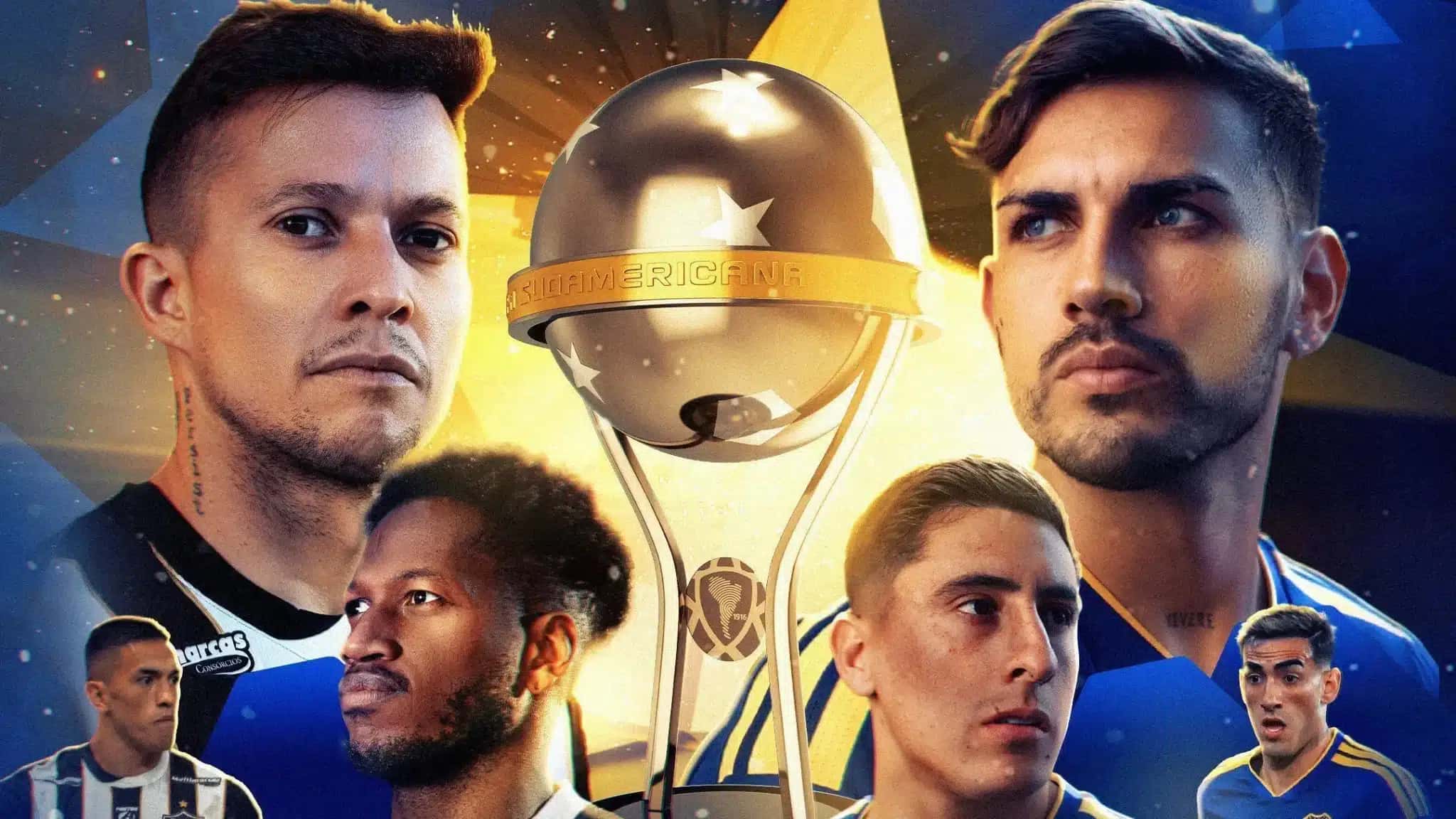 Parte do pôster de Atlético-MG x Boca Juniors pela final da Copa Sul-Americana