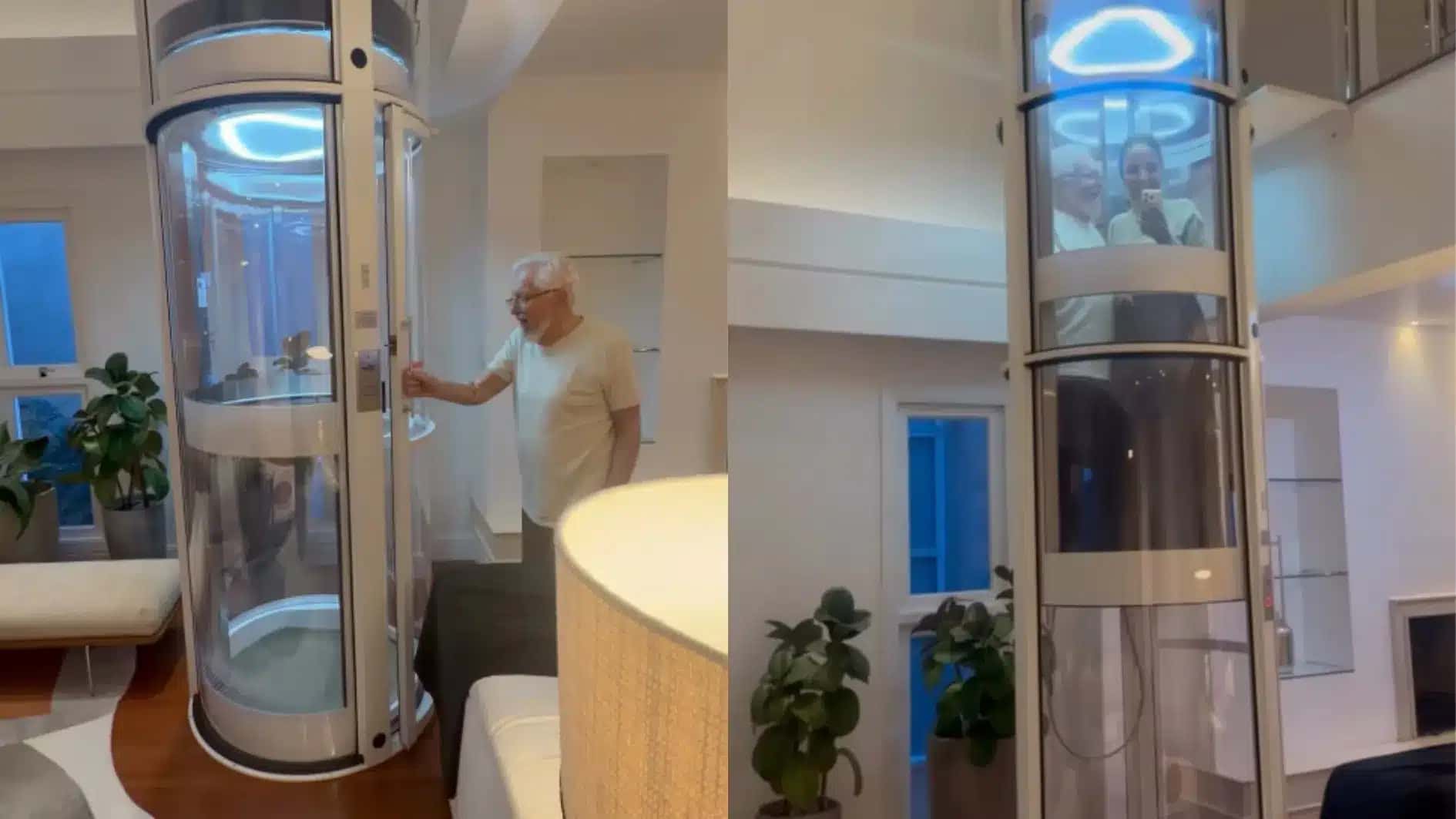 Carlos Alberto da Nóbrega voltou para casa após ter alta do Hospital Sírio-Libanês