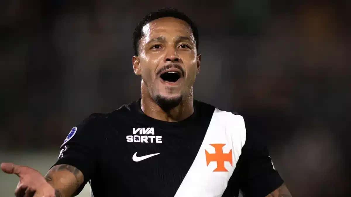 David, atacante do Vasco | Foto: Reprodução/Exame